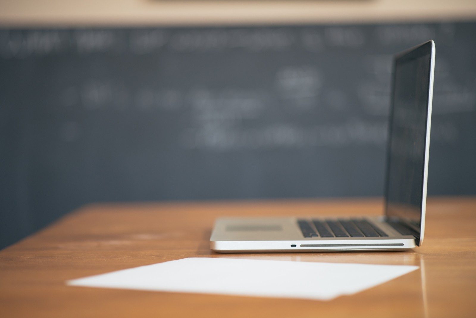 item writing laptop paper