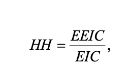 response similarity index by Harpp and Hogan (1993)