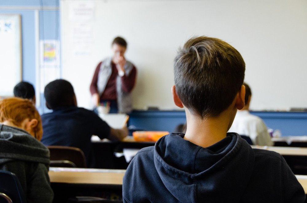 students in school